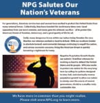 NPG Salutes Our Nation's Veterans