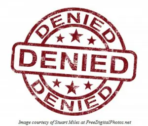 Denied Stamp